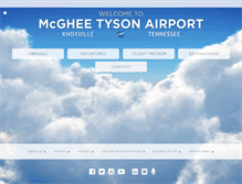 Tablet Screenshot of flyknoxville.com